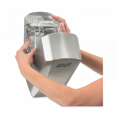 LTX Behavioral Health Dispenser, 1,200 mL, 6.54 x 4.1 x 11.22, Stainless Steel (192601CT)