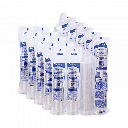 Clear PET Grab n Go Kit Combo with Insert, 12 oz, Plastic, Clear, 500/Carton (PF35C1CP)