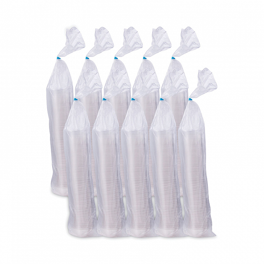 Single Compartment Cup Insert, 3.5 oz, Plastic, Clear, 1,000/Carton (PF35C1)