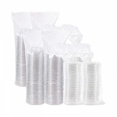 PresentaBowls Bowl/Lid Combo-Paks, 16 oz, 5.38