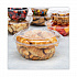 SafeSeal Tamper-Resistant, Tamper-Evident Bowls with Dome Lid, 64 oz, 8.9