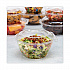 SafeSeal Tamper-Resistant, Tamper-Evident Bowls with Dome Lid, 32 oz, 7