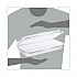 StayLock Clear Hinged Lid Containers, 50.2 oz, 6.8 x 13.4 x 2.6, Plastic, 200/Carton (C90UT1)