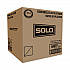 Non-Vented Cup Lids, Fits 12 oz Cold Cups, Plastic, Clear, 2,500/Carton (640TP)