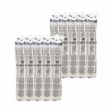 Prima Strawless Plastic Lids, Fits 12 oz to 26 oz Cold Cups, Clear, 1,000/Carton (626NSL)