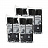 Foam Hinged Lid Containers, Large Sandwich, 6 x 5.9 x 3, Black, 125/Bag, 4 Bags/Carton (60HTB1)