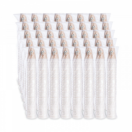 Cafe G Foam Hot/Cold Cups, 16 oz, Brown/Green/White, 1,000/Carton (16X16G167318)