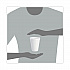 Small Foam Drink Cups, 12 oz, White, 24/Bag, 12 Bags/Carton (12JP24)