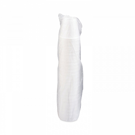 Foam Drink Cups, 8 oz, White, 25/Bag, 40 Bags/Carton (8J8)