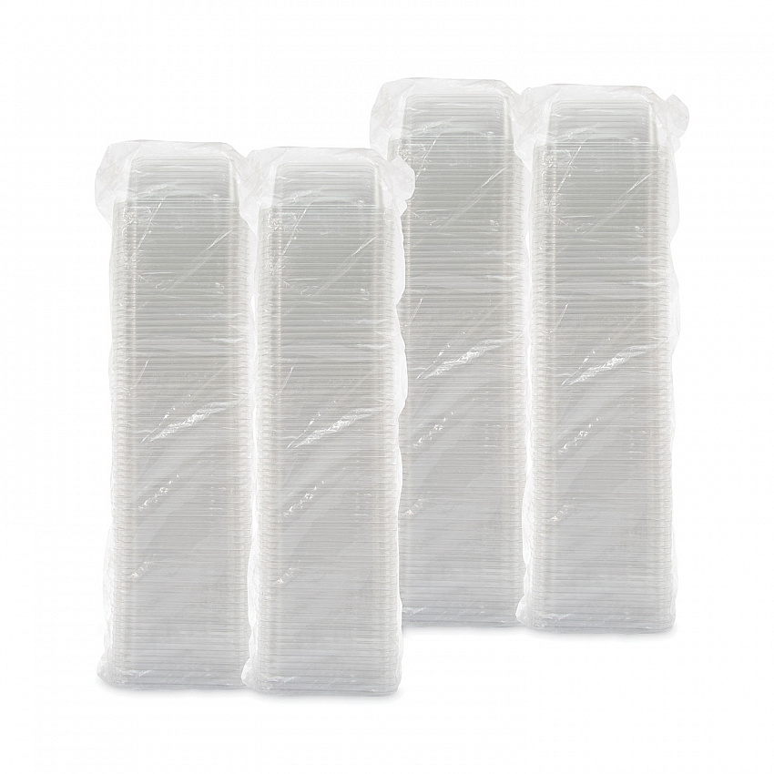 TamperGuard Snack Boxes, 32 oz, 6.3 x 6.3 x 2.6, Clear, Plastic, 300/Carton (SB32TG1)