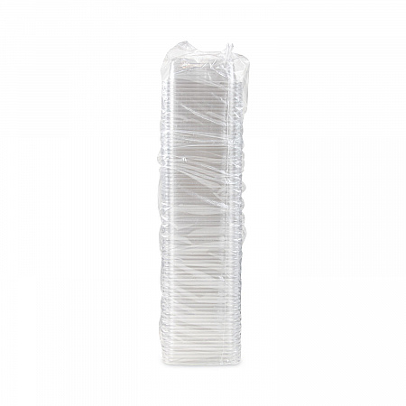 TamperGuard Snack Boxes, 24 oz, 6.3 x 6.3 x 2.1, Clear, Plastic, 300/Carton (SB24TG1)