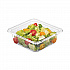 TamperGuard Snack Boxes, 24 oz, 6.3 x 6.3 x 2.1, Clear, Plastic, 300/Carton (SB24TG1)