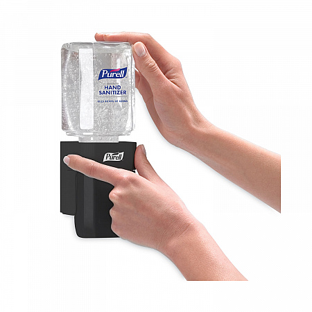 ES1 Hand Sanitizer Dispenser Starter Kit, 450 mL, 3.12 x 5.88 x 5.81, Graphite, 6/Carton (4424D6CT)