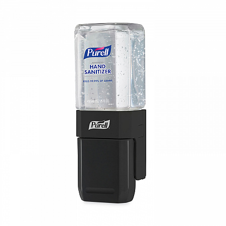 ES1 Hand Sanitizer Dispenser Starter Kit, 450 mL, 3.12 x 5.88 x 5.81, Graphite, 6/Carton (4424D6CT)