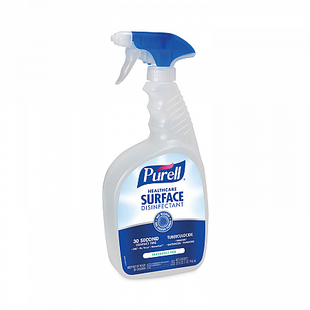 Healthcare Surface Disinfectant, Fragrance-Free, 32 oz Spray Bottle, 6/Carton (334006CT)