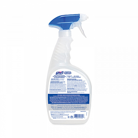 Foodservice Surface Sanitizer3, Fragrance-Free, 32 oz Bottle with Spray Trigger Attached, 6/Carton (334106RTL)