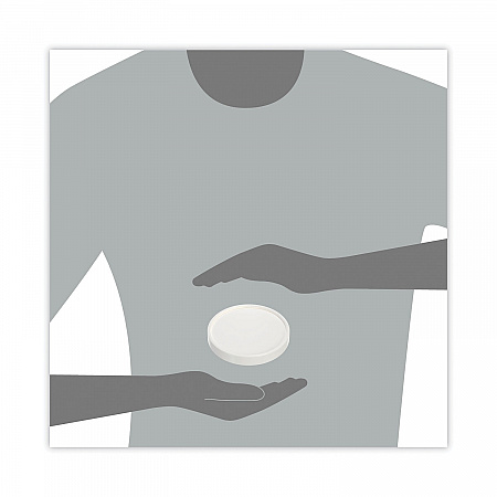 Spiral-Wound Paper Hot Cup Lids, Fits 16 oz Hot Cups, Paper, White, 25/Sleeve, 20 Sleeves/Carton (CA16A)