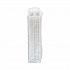 TamperGuard Snack Boxes, 3 Compartments, 6.3 x 6.3 x 2.6, Clear, Plastic, 300/Carton (SBTG3W)