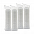 TamperGuard Snack Boxes, 2 Compartments, 6.3 x 6.3 x 2.1, Clear, Plastic, 300/Carton (SBTG2)