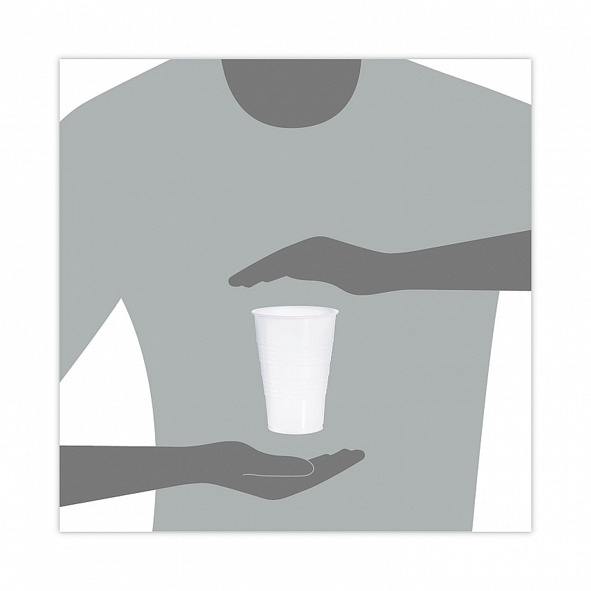 High-Impact Polystyrene Cold Cups, 16 oz, Plastic, Translucent, 50/Pack (Y16TPK)