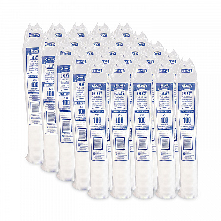 High-Impact Polystyrene Cold Cups, 3.5 oz, Plastic, Translucent, 100/Pack (Y35PK)