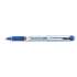 Pilot Precise Grip Roller Ball Pen, Stick, Extra-Fine 0.5 mm, Blue Ink, Blue Barrel (28802)