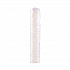 Polystyrene Plastic Flat Straw-Slot Cold Cup Lids, Identification Buttons, Fits 28 oz Cold Cups, Translucent, 960/Carton (L28BNR)