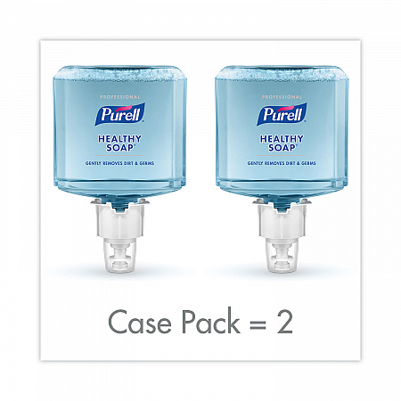 Healthcare HEALTHY SOAP Ultramild Foam Refill, For ES4 Dispensers, Clean and Fresh Scent, 1,200 mL, 2/Carton (507502)