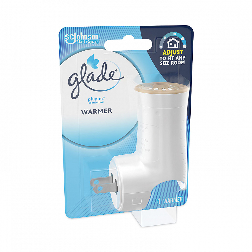 Plug-Ins Scented Oil Warmer Holder, 4.45 x 6.25 x 11.45, White (305854)