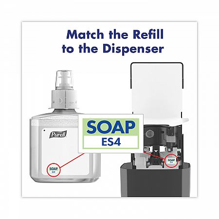 Healthcare HEALTHY SOAP Ultramild Foam Refill, For ES4 Dispensers, Clean and Fresh Scent, 1,200 mL, 2/Carton (507502)