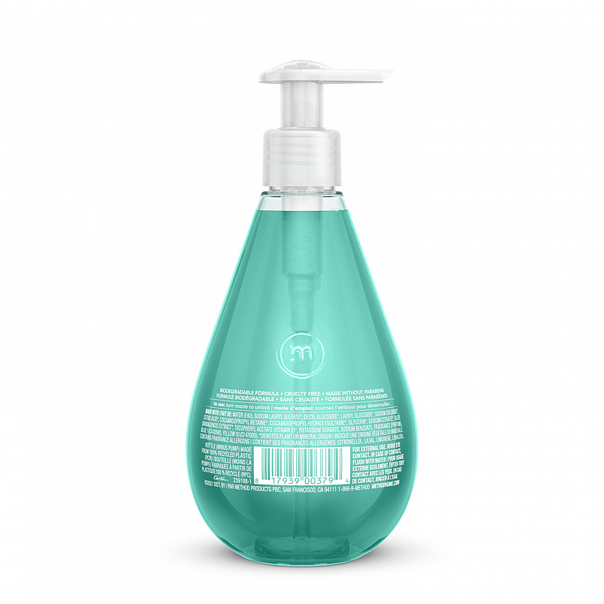 Gel Hand Wash, Waterfall Scent, 12 oz (00379)