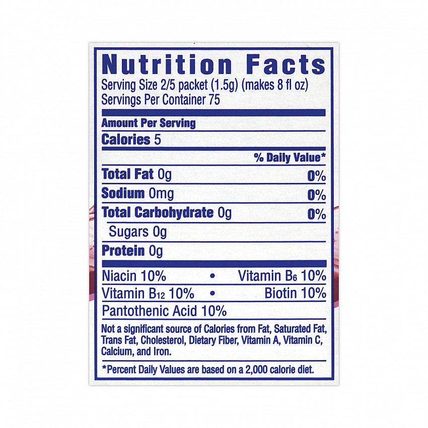 On-The-Go Sugar-Free Drink Mix, Wild Strawberry Energy, 0.13 oz Single-Serving, 30/Pack, 2 Packs/Carton (30700158)