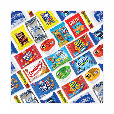 Quarantine Snack Box, 42 Assorted Snacks/Box, 5 lb Box (70000085)