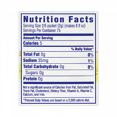On-The-Go Sugar-Free Drink Mix, Lemonade, 0.17 oz Single-Serving Tubes, 30/Pack, 2 Packs/Carton (30700153)