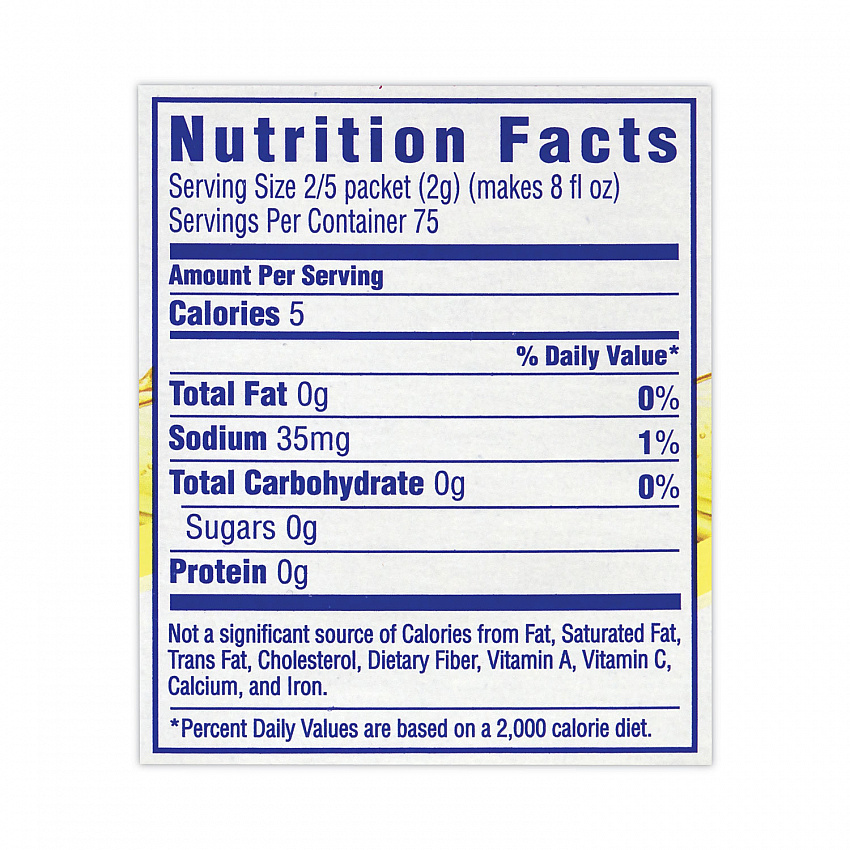On-The-Go Sugar-Free Drink Mix, Lemonade, 0.17 oz Single-Serving Tubes, 30/Pack, 2 Packs/Carton (30700153)