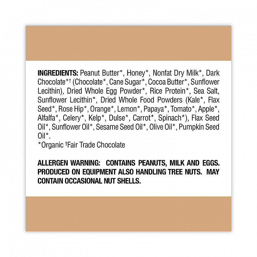 Refrigerated Protein Bar, Dark Chocolate Peanut Butter with Sea Salt, 2.3 oz Bar, 16/Carton (30700247)