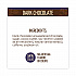 Caffeinated Dark Chocolate Bites, 0.47 oz Bars, 50 Bars/Carton (30700314)