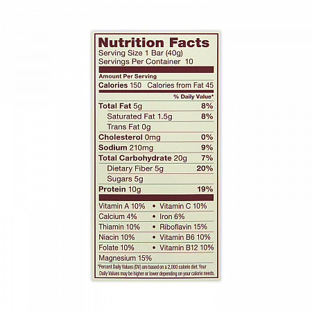 High Protein Bars, Salted Caramel, 1.41 oz Bar, 10 Bars/Carton (30700112)