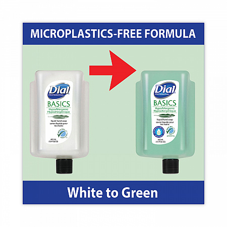 Basics MP Free Liquid Hand Soap Refill for Versa Dispenser, Unscented, 15 oz, 6/Carton (33827)