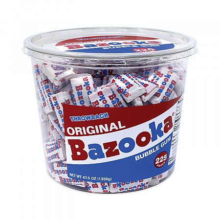 Original Bubble Gum Tub, 47.6 oz Tub, 225 Pieces (20900351)