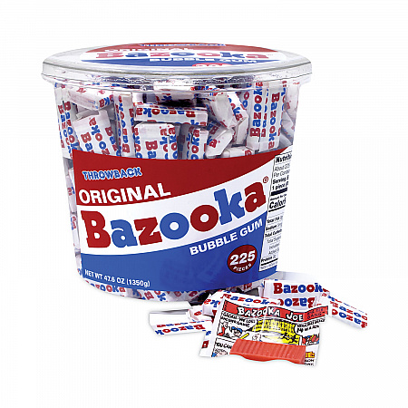 Original Bubble Gum Tub, 47.6 oz Tub, 225 Pieces (20900351)