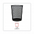 Mesh Wastebasket, 18 qt, Steel Mesh, Black (20008)