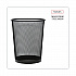 Mesh Wastebasket, 18 qt, Steel Mesh, Black (20008)