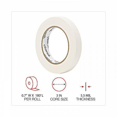 Removable General-Purpose Masking Tape, 3