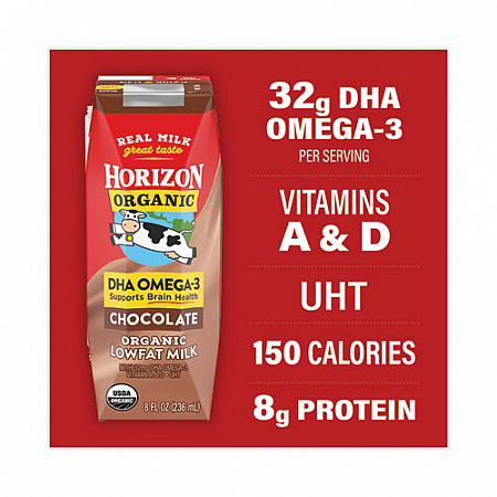 Low Fat Milk, Chocolate, 8 oz, 18/Carton (22000536)