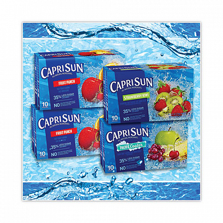 Fruit Juice Pouches Variety Pack, 6 oz, 40 Pouches/Carton (22000593)