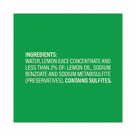 100% Lemon Juice from Concentrate, 48 oz Bottle, 2/Carton (22000913)