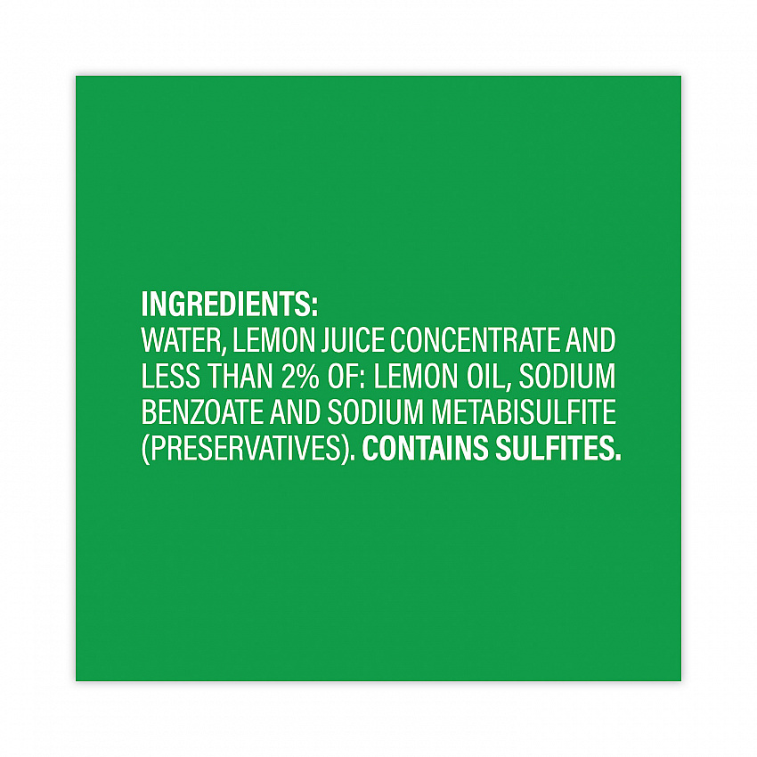 100% Lemon Juice from Concentrate, 48 oz Bottle, 2/Carton (22000913)
