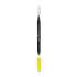 Pilot Markliter Ball Pen and Highlighter, Fluorescent Yellow/Black Inks, Chisel/Conical Tips, Black/Yellow/White Barrel (45600)