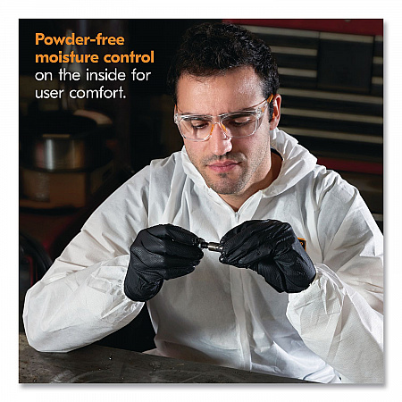 G10 Kraken Grip Nitrile Gloves, Small, 6 mil Thick, 9.5